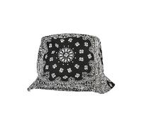 Flexfit Chapeau Bandana imprimé Seau, Noir, Taille Unique Mixte