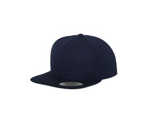 Flexfit Chapeau bleu marine / vert, Taille 48-54