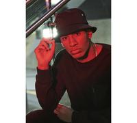 Flexfit Nylon Bucket Hat Noir