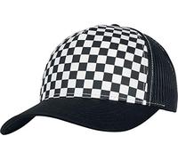 Flexfit Mixte Checkerboard Retro Trucker Black/White One Size Casquette, black/white, Taille unique EU