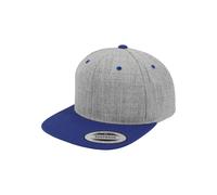 Flexfit Classic 2-TONE Casquette Snapback Yupoong Baseball Bonnet Heather Grey