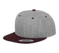 Flexfit Classic 2-Tone Snapback Cap - Bruyère Gris / Marron