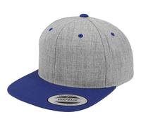 Flexfit Classic 2-Tone Snapback Cap - Bruyère Gris / Royal