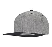 Flexfit Classic 6-Panel Snapback Cap melange / noir