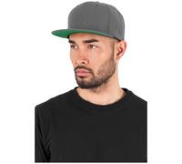 Flexfit Classic 6-Panel Snapback Casquette - Gris foncé