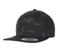 Flexfit Classic Multicap Snapback Cap - Black Camo