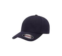 Flexfit Casquette 'Cool & Dry' marine / gris argenté / rouge foncé Taille 56-57