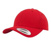 Flexfit Curved Classic Snapback Cap - Rouge