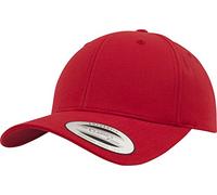 Flexfit Curved Classic Snapback Caps Taille Unique Rouge