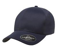 Flexfit Delta Casquette sans Couture Chapeau, Bleu Marine foncé, S/M Homme