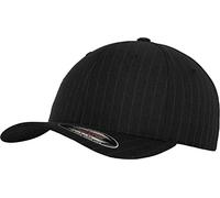 Flexfit Erwachsene Mütze Pinstripe, Blk/Wht, L/XL