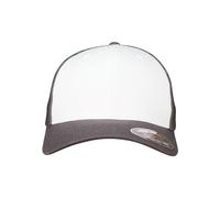 Flexfit Casquette gris basalte / blanc, Taille 60-61