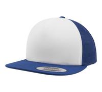 Flexfit Foam Camionneur Avec Blanc Avant Modèle Roy / / Unisexe Signe Bonnet