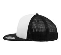 Flexfit Foam Trucker Snapback Cap - Noir / Blanc