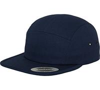 Flexfit Jockey 5-Panel Snapback Cap - Rouge