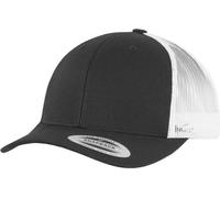 Flexfit - Homme/Femme Unie Bicolore - Casquette Trucker "Classics", recyclée RW8114 (Taille unique) (Noir/Blanc)