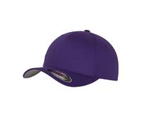 Flexfit Laine Peigné Casquette Baseball Avec Visière Courbe [Enfant À Adulte]