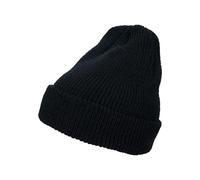 Flexfit Long Knit Beanie Cap, Black, one size