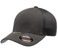 Flexfit Melange Unipanel Trucker Casquette, Gris Fonc, S/M