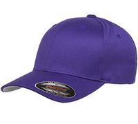 Flexfit Men's Athletic Baseball Fitted Cap Capuchon, Violet, S/M Homme