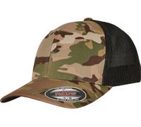 Flexfit Mesh Trucker Stretchable Cap - Multicam camo - L/XL