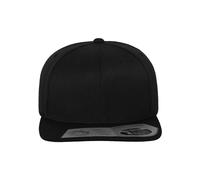 Flexfit Mixte 110 Fitted Snapback Black One Size Casquette, Noir, Taille unique EU