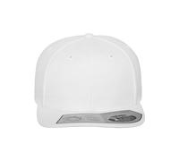 Flexfit Mixte 110 Fitted Snapback White One Size Casquette, Blanc, Taille Unique
