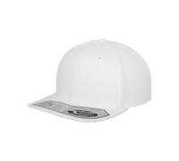 Flexfit Mixte 110 Fitted Snapback White One Size Casquette, Blanc, Taille Unique