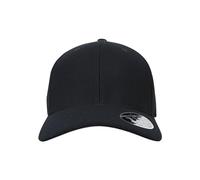 Flexfit Mixte 110 Hybrid Black One Size Casquette, Noir, Taille unique EU