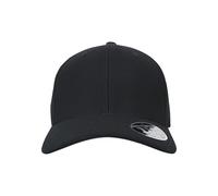Flexfit Mixte 110 Hybrid Black One Size Casquette, Noir, Taille Unique EU