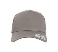 Flexfit Mixte 5-panel Curved Classic Snapback Grey One Size Casquette, Gris, Taille unique EU