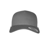 Flexfit Mixte 5-Panel Retro Trucker 2-Tone Cap Cha/WHT One Size Casquette, cha/WHT, Taille Unique EU