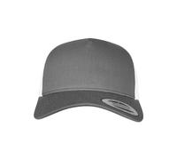 Flexfit Mixte 5-panel Retro Trucker 2-tone Cap Cha/Wht One Size Casquette, cha/wht, Taille unique EU