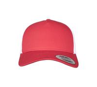 Flexfit Mixte 5-Panel Retro Trucker 2-Tone Cap Red/WHT One Size Casquette, Red/WHT, Taille Unique EU