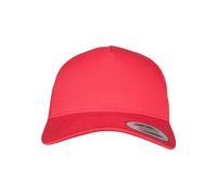 Casquette Flexfit 5-Panel RETRO Trucker Snapback - Rouge - Homme