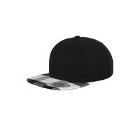 Flexfit Mixte Checked Flanell Peak Snapback Blk/Wht One Size Casquette, blk/wht, Taille unique EU