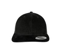 Flexfit Mixte Corduroy Retro Trucker Black One Size Casquette, Noir, Taille unique EU