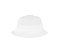 Flexfit Mixte Cotton Twill Bucket Hat White One Size Casquette, Blanc, Taille Unique EU