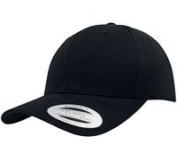 Flexfit Mixte Curved Classic Snapback Black One Size Casquette, Noir, Taille unique EU