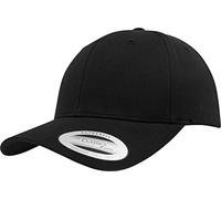 Flexfit Mixte Curved Classic Snapback Black One Size Casquette, Noir, Taille unique EU
