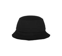 Flexfit Mixte Flexfit Cotton Twill Bucket Hat Black One Size Casquette, Noir, Taille unique EU