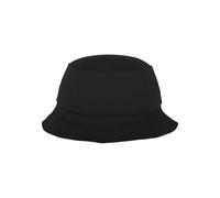 Flexfit Mixte Flexfit Cotton Twill Bucket Hat Black One Size Casquette, Noir, Taille unique EU