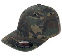 Flexfit Mixte Flexfit Garment Washed Camo Green Camo L/Xl Casquette, green camo, L-XL EU