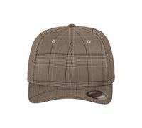 Flexfit Mixte Flexfit Glen Check Brn/Khaki L/Xl Casquette, brn/khaki, L-XL EU
