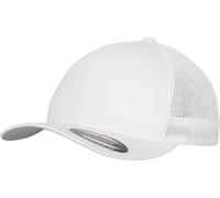 Flexfit Mixte Flexfit Mesh Trucker White L/Xl Casquette, Blanc, L-XL EU