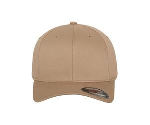 Flexfit Mixte Flexfit Wooly Combed Baseball Cap, Beige (khaki), 6-12 ans EU