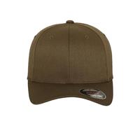 Flexfit Mixte Flexfit Wooly Combed Casquette de baseball, Olive, 1 an EU