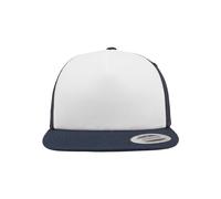 Flexfit Mixte Foam Trucker With White Front Nvy/Wht/Nvy One Size Casquette, nvy/wht/nvy, Taille unique EU