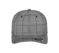 Flexfit Mixte Glen Check Blk/Wht S/M Casquette, Blk/Wht, S-M