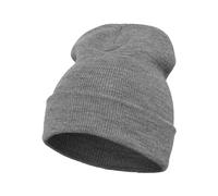 Flexfit Mixte Heavyweight Long Beanie Heather Grey One Size Casquette, Grey, Taille Unique Uk